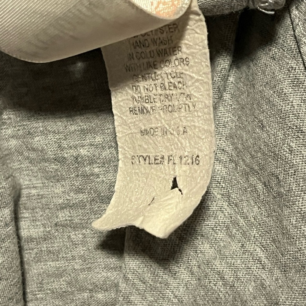 Freeloader Razor Back Gray Tank Top Sz Large - Picture 7 of 7